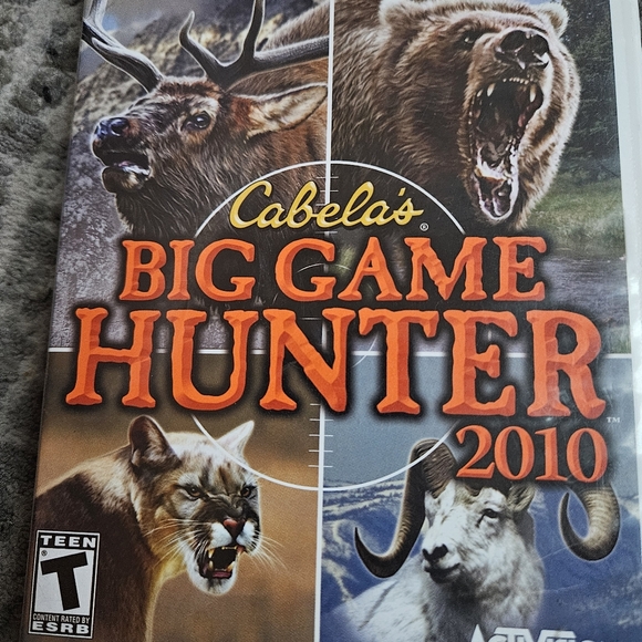 Wii Cabela's Big Hunter 2010 Rated Teen Activision - Picture 3 of 11